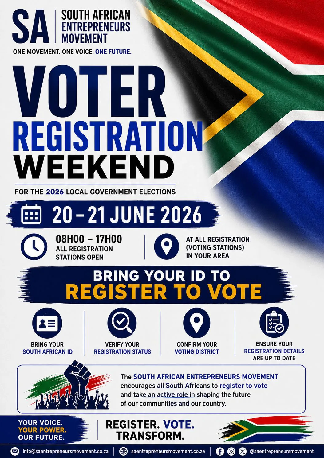 South African Entrepreneurs Movement Founder Statement